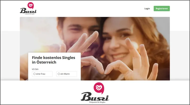 Bussi.at: Startseite der Singlebörse