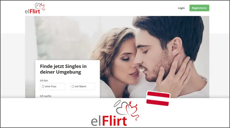 elFlirt.at: Startseite der Singlebörse
